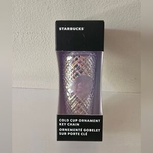Starbucks Iridescent Ornament Keychain — NIB